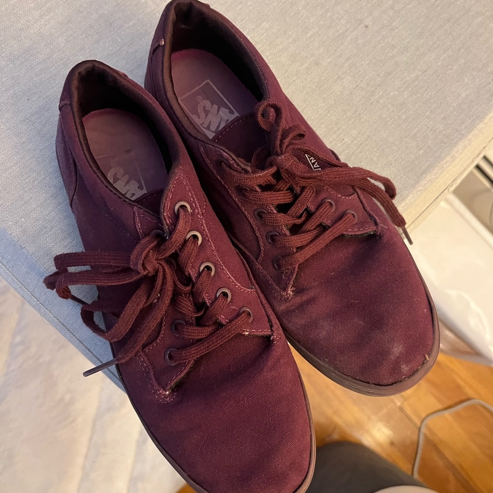 Vans Purple Sneakers Classic Low-Top Design